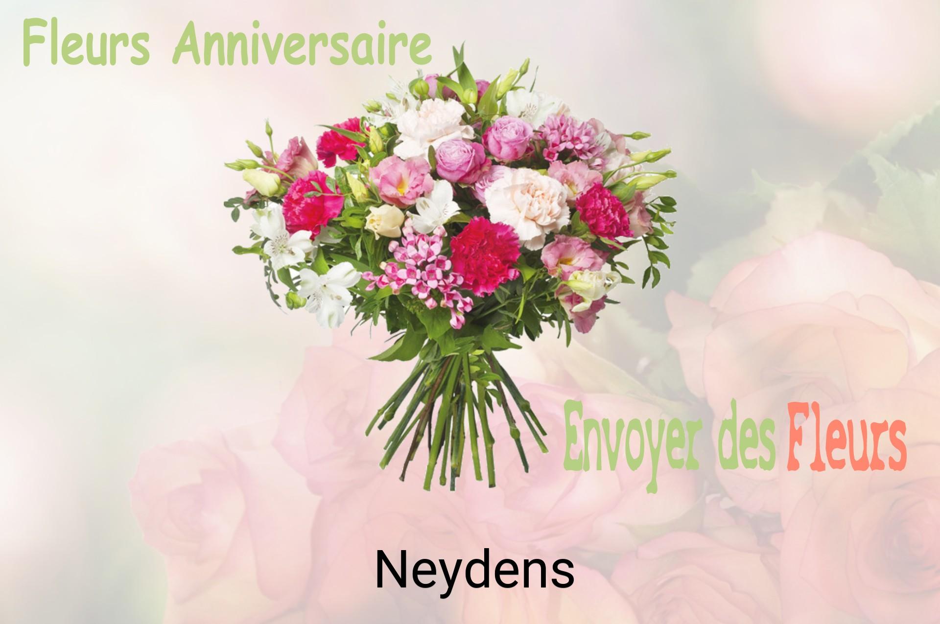 Bouquet de fleurs d’anniversaire livré à Neydens